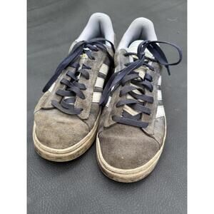 Adidas Grand Court Alpha Sneakers 8.5 M 10 W Cloudfoam Blue Suede